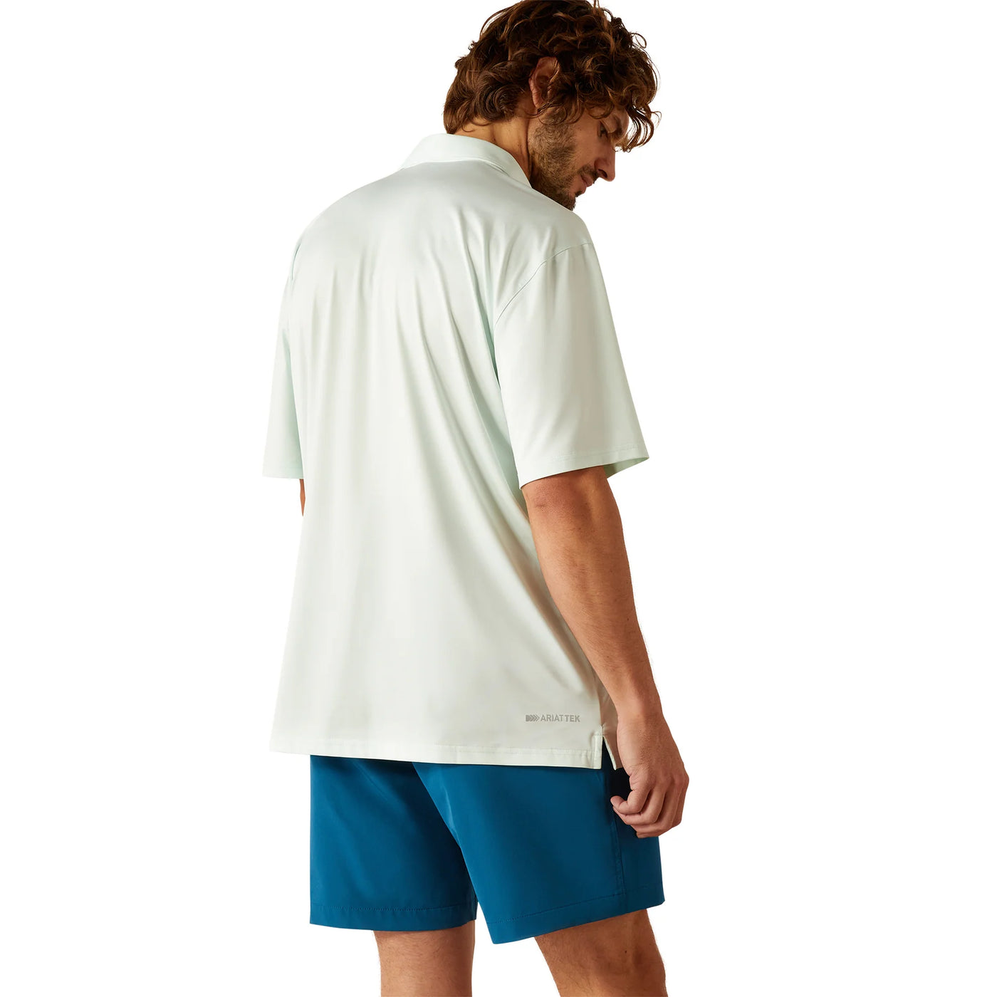 Ariat Men's Charger 2.0 Polo Soothing Sea 10055072
