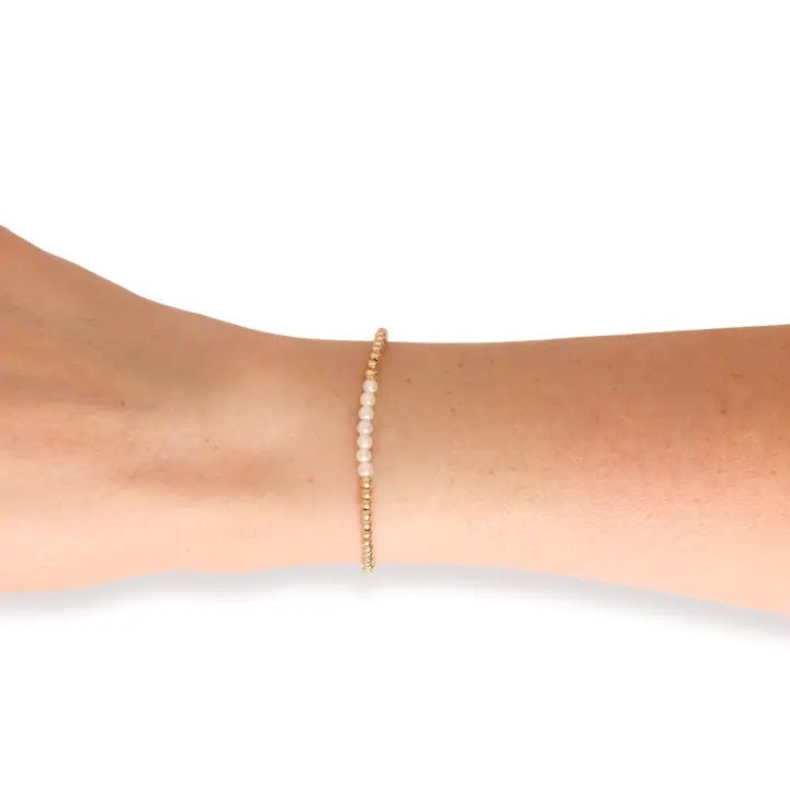 Dainty Sophia Pearl Bracelet - Southern Soule Designs
