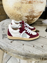 Dakota 3 Maroon Suede - Southern Soule Designs
