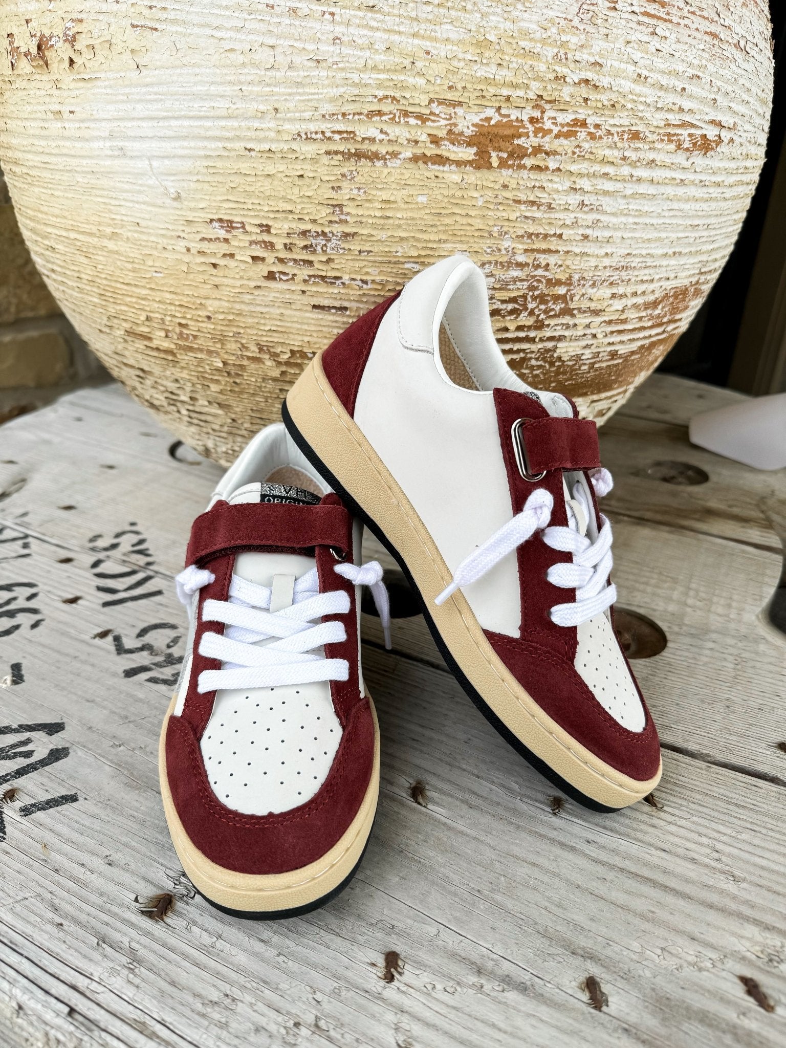 Dakota 3 Maroon Suede - Southern Soule Designs