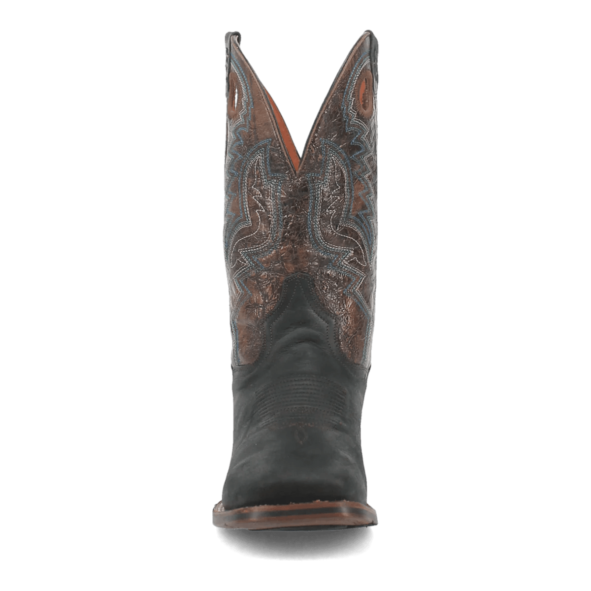 Dan Post Deuce Black/Brown Leather Boot - Southern Soule Designs