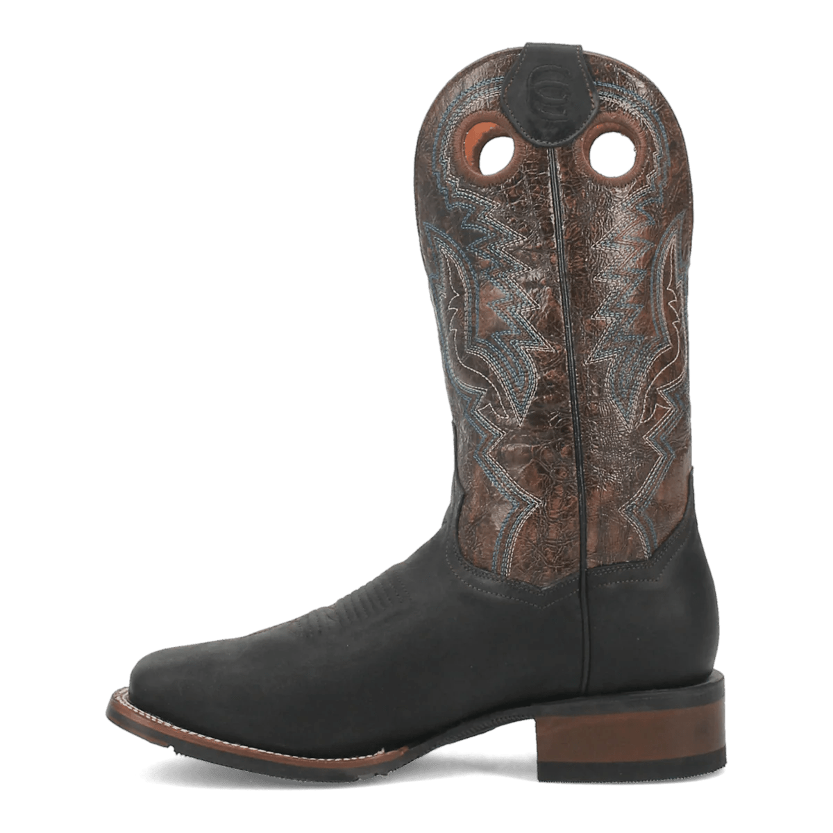 Dan Post Deuce Black/Brown Leather Boot - Southern Soule Designs