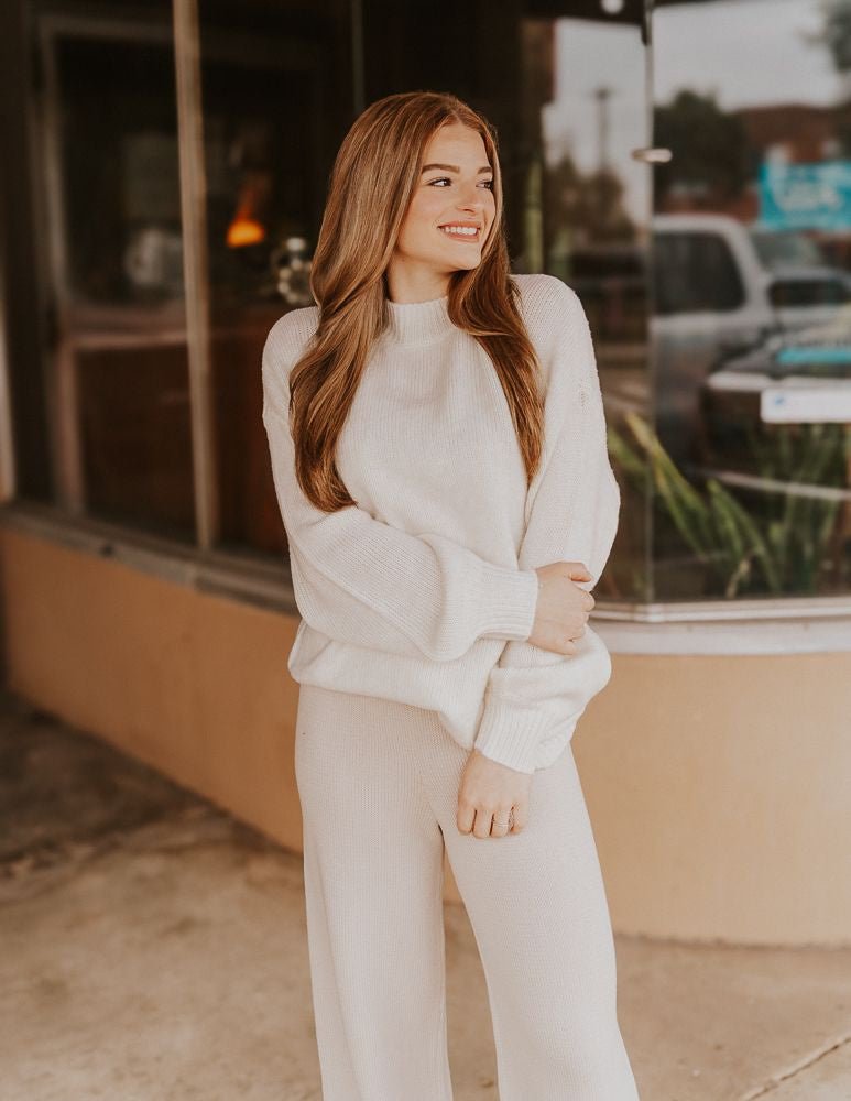 Danica Sweater Sea Salt ZW234271 - Southern Soule Designs