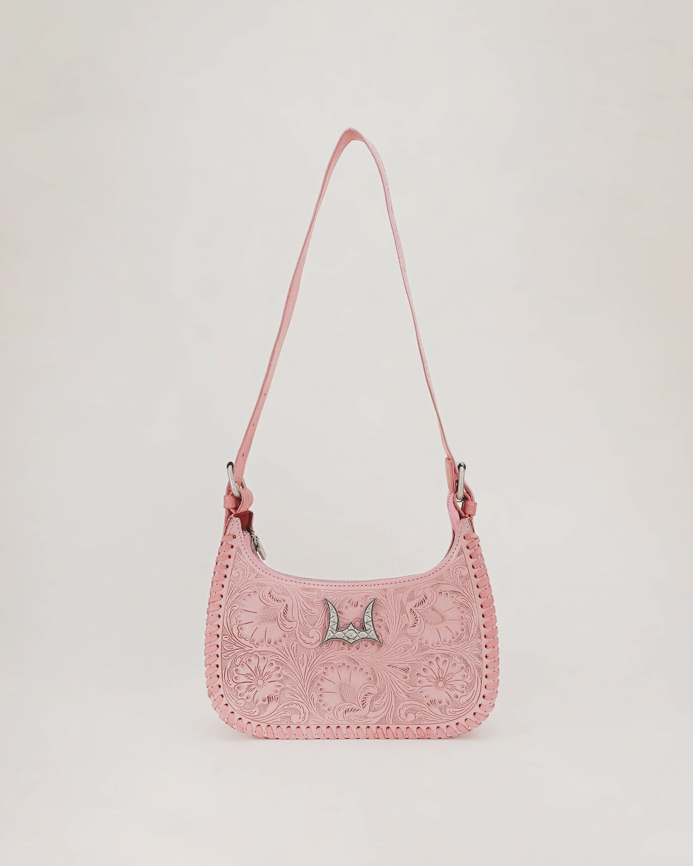 Dannia Medium Purse - Pink Leather