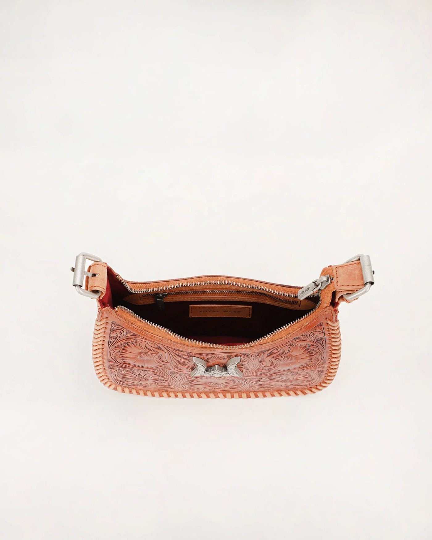Dannia Medium Purse - Brown Leather - Southern Soule Designs