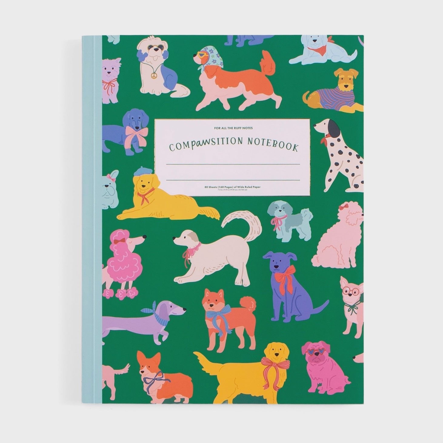 Dapper Dog Composition Book - Southern Soule Designs