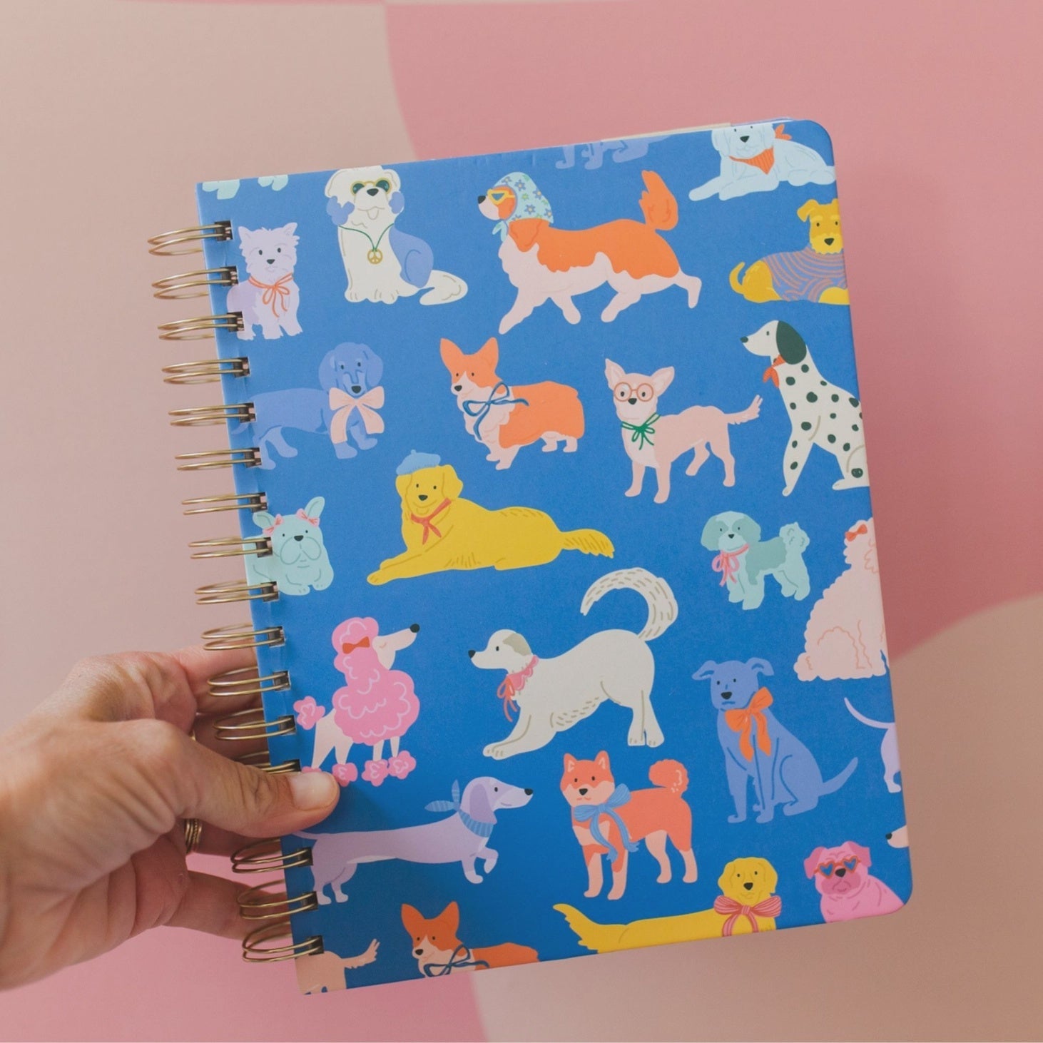 Dapper Dogs Spiral Notebook - Southern Soule Designs