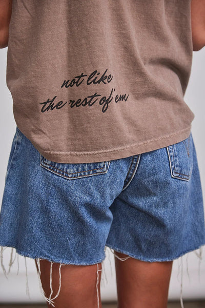 Darlin Horseman Short Sleeve Brown - Southern Soule Designs