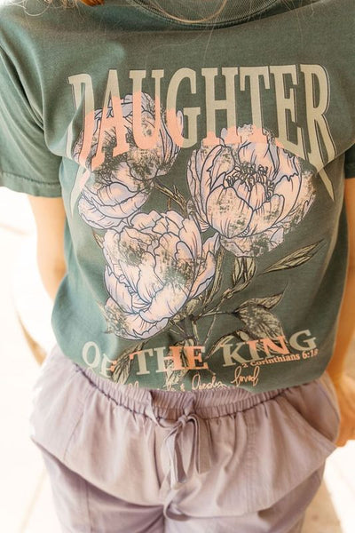 Daughter of The King Graphic Tee - Southern Soule Designs