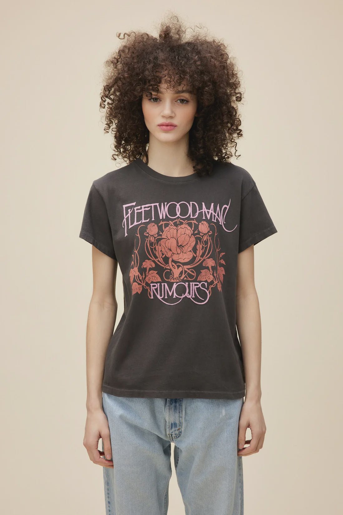 Daydreamer Fleetwood Mac Floral Tour Tee - Southern Soule Designs