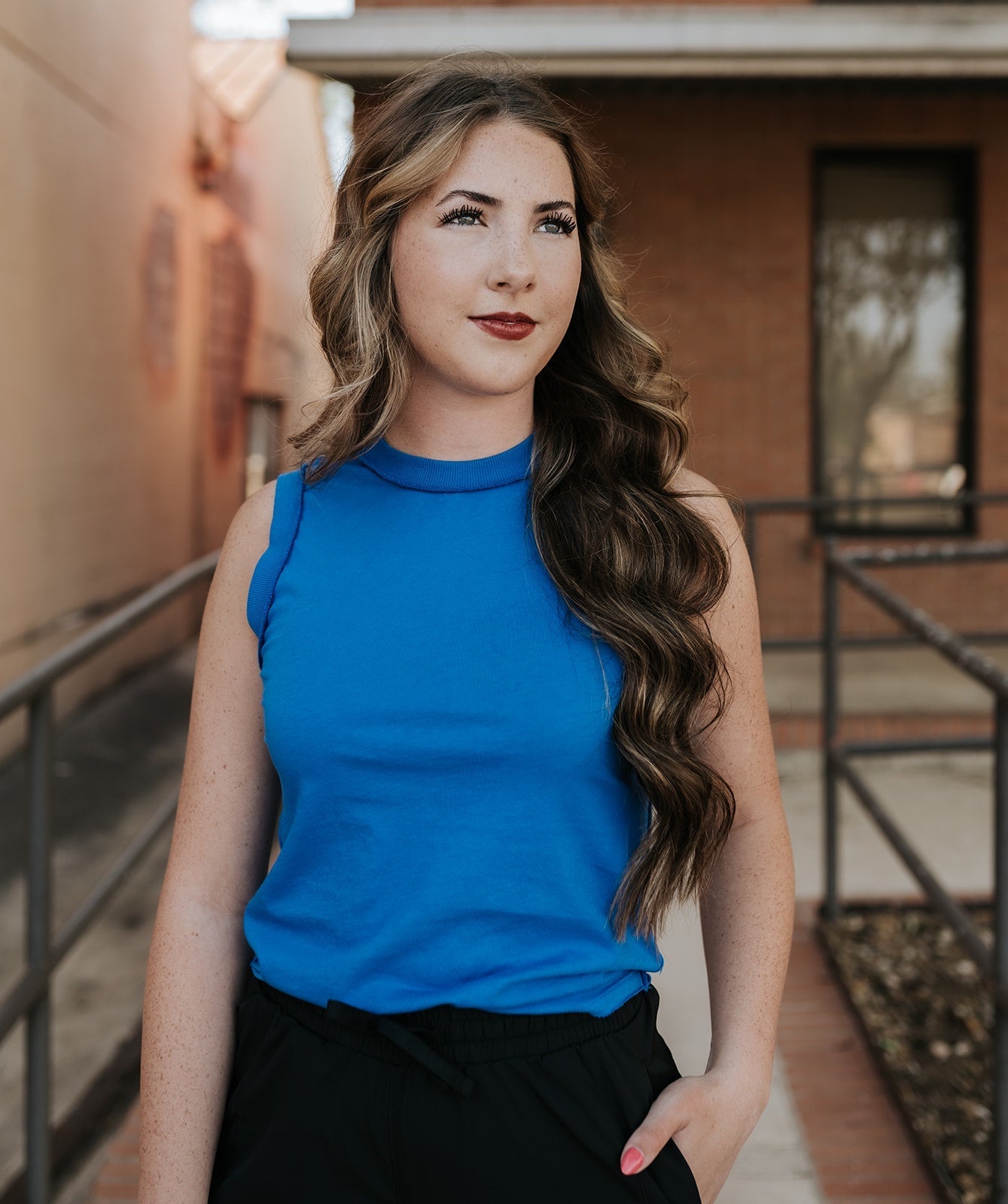 Dazzling Blue Zo Tee - Southern Soule Designs