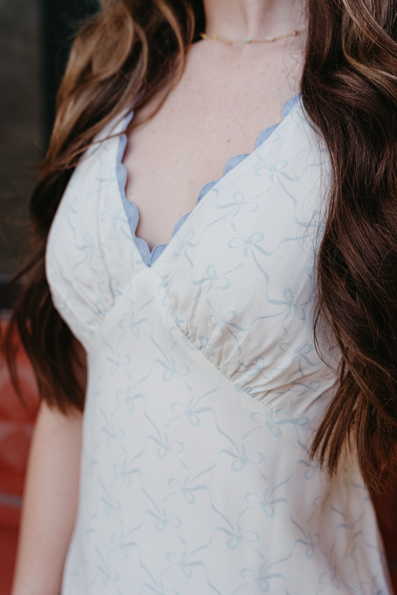 De La Luna Baby Blue Mini Dress S1514D - 2 - Southern Soule Designs