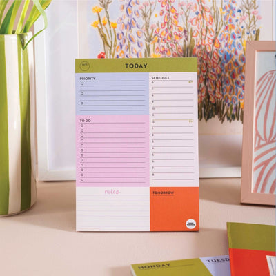 A5 Daily Planner Pad - Block My Life