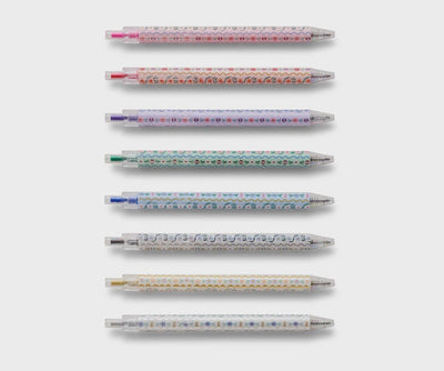Delphine Gel Pen Set of 8 PAS006 - Southern Soule Designs