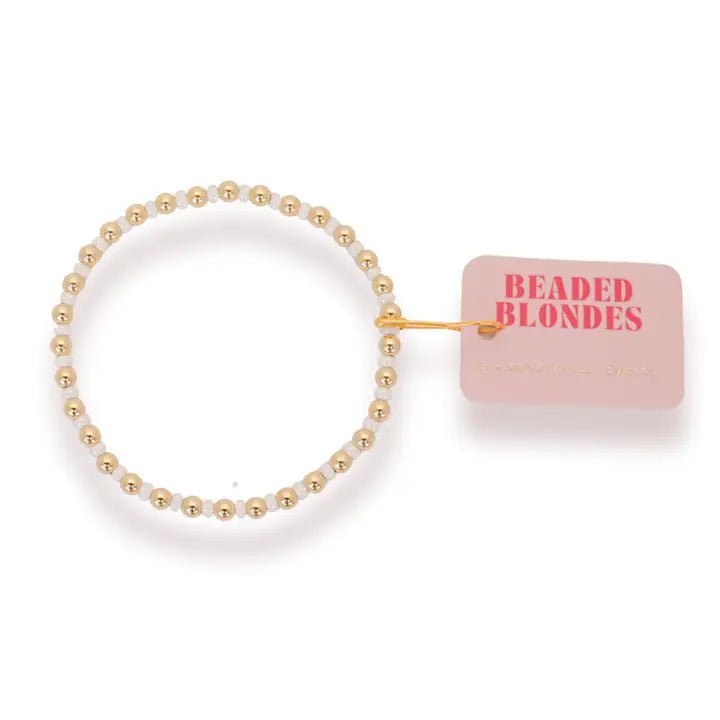Demi Bracelet in White - Southern Soule Designs