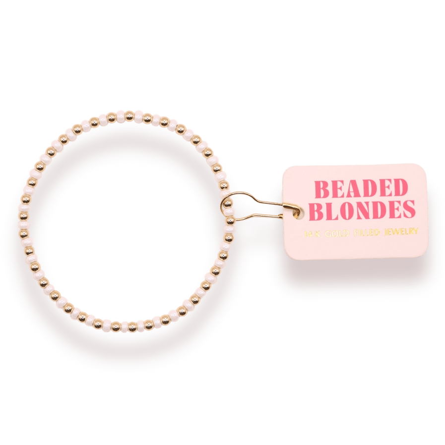 Demi Bracelet Luster White - Southern Soule Designs