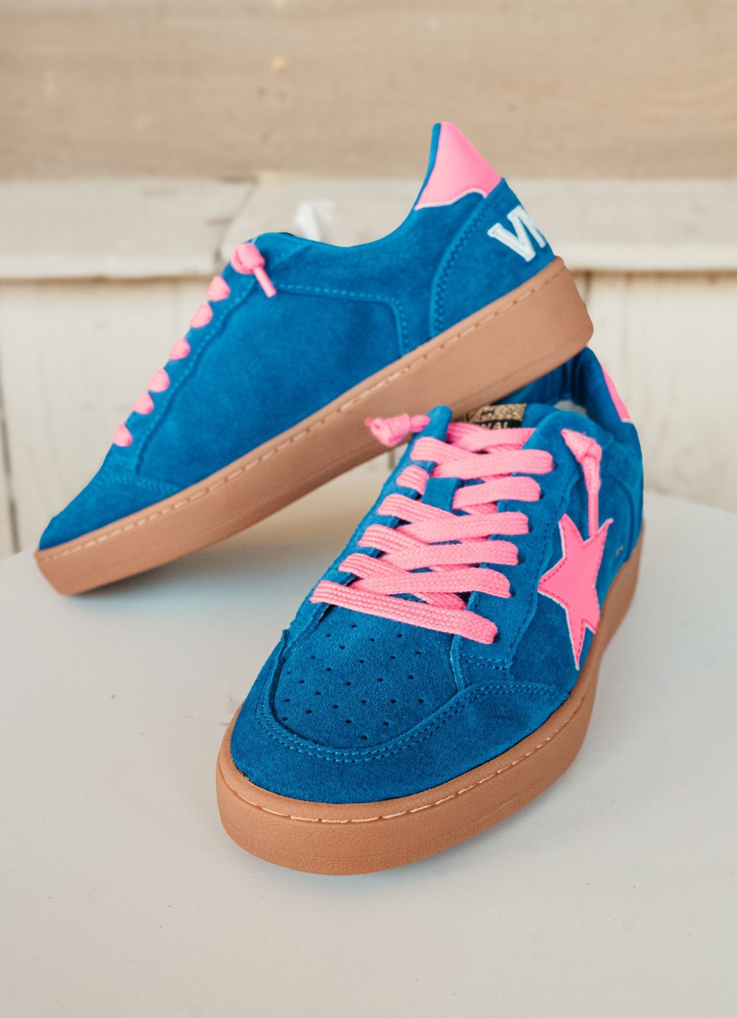 Denisse 45 Electric Blue/Pink - Southern Soule Designs