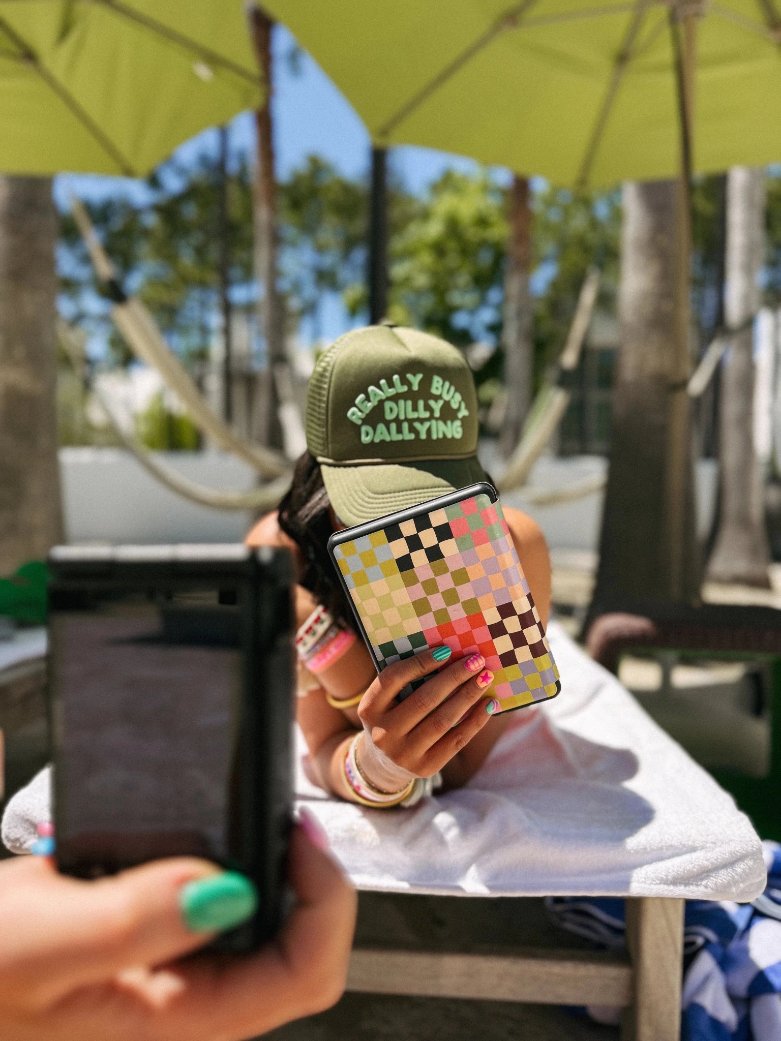 Dilly Dally Cap - Green - Southern Soule Designs