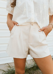 Dimitri Twill Shorts Crystal ZS253192S - Southern Soule Designs