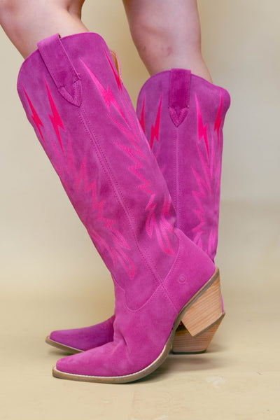 Dingo Thunder Road Fuchsia Boot - Southern Soule Designs