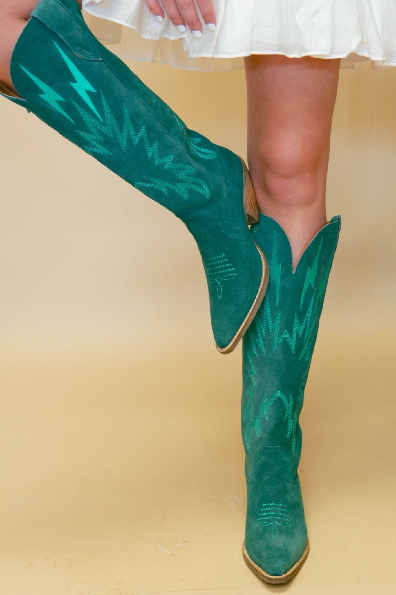 Dingo Thunder Road Green Boot - Southern Soule Designs