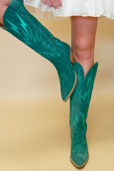 Dingo Thunder Road Green Boot - Southern Soule Designs