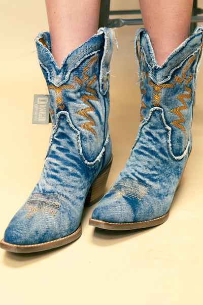 Dingo Y'all Need Dolly Blue Boot - Southern Soule Designs