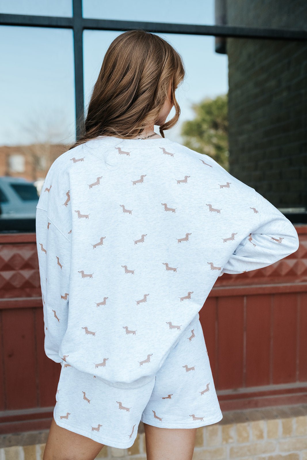 Dog Print Sweatshirt MT20782 - 1 - Southern Soule Designs