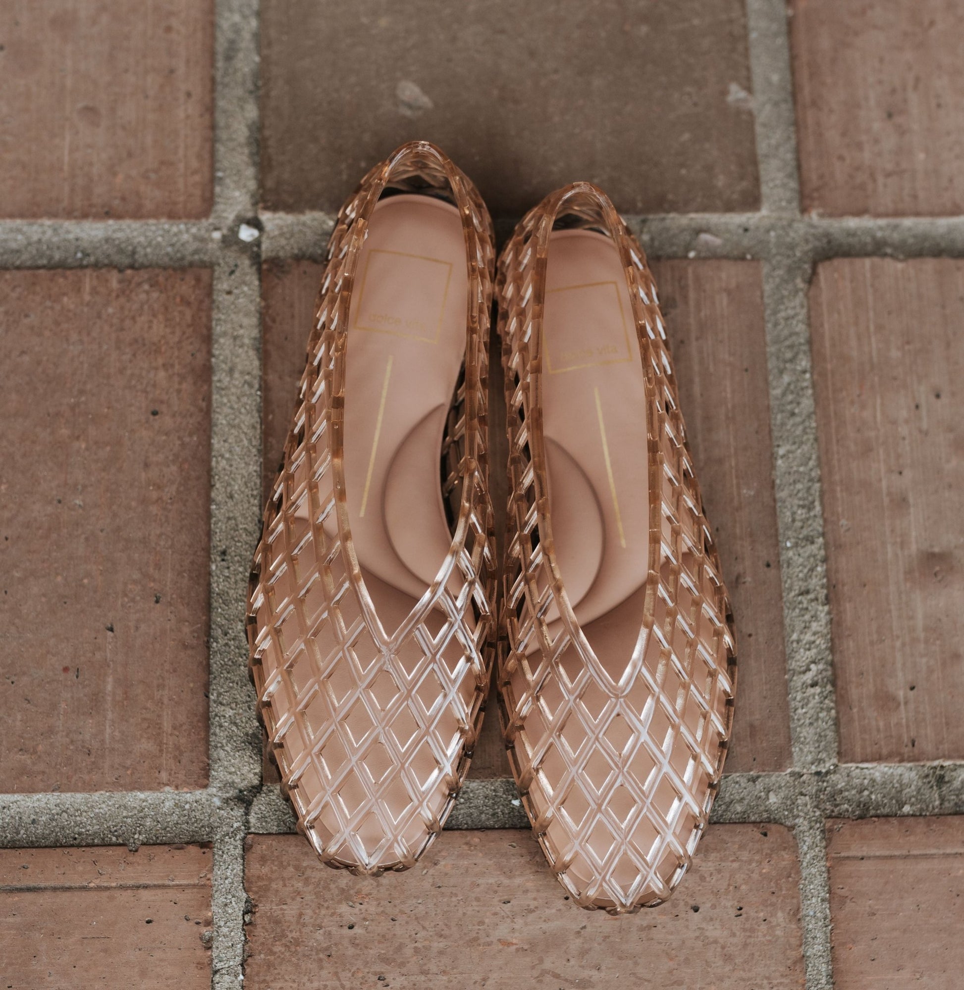 Dolce Vita Jam Mocha Jelly Flats - Southern Soule Designs