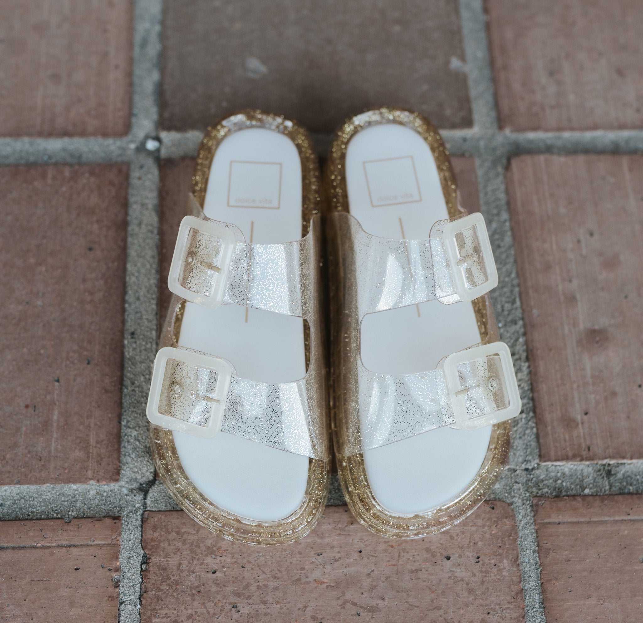 Dolce Vita Julio Gold Sandals - Southern Soule Designs