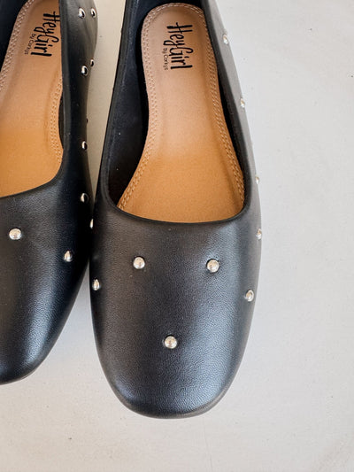 Dont Be Rude Black Flat - Southern Soule Designs