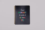 Don't Forget to Write it Down Mini Notebook - Southern Soule Designs