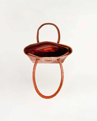 Drover Medium Bag - Handtooled Leather - Southern Soule Designs