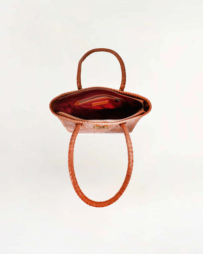 Drover Medium Bag - Handtooled Leather