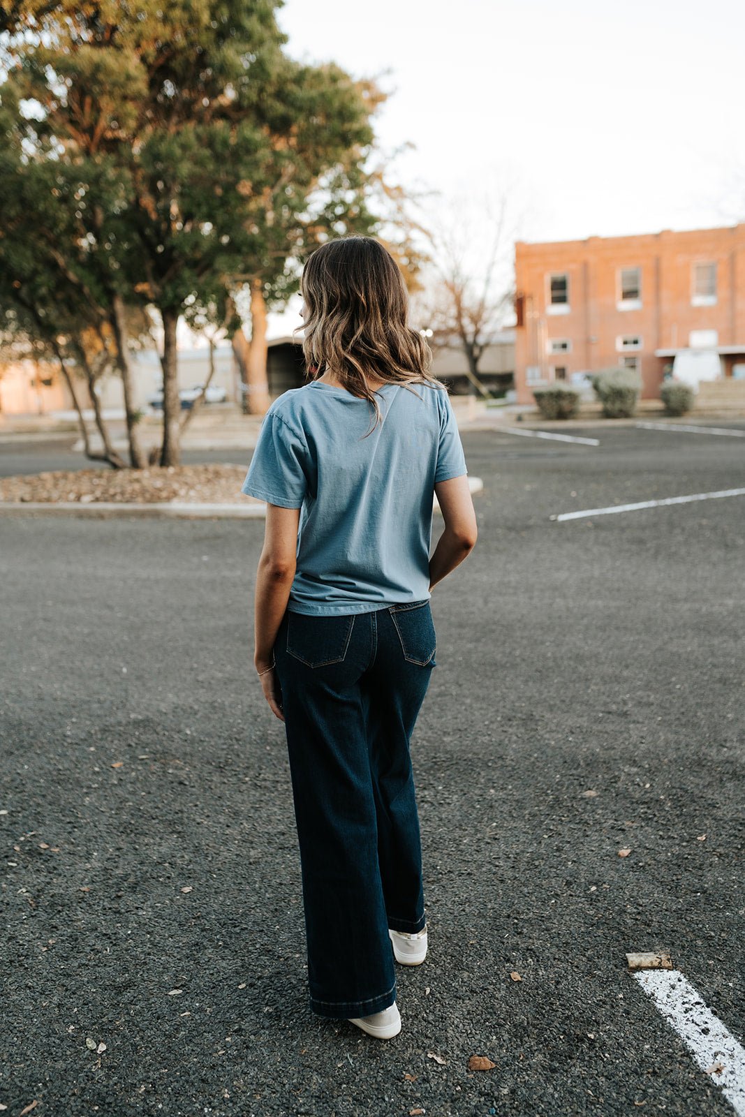 Dusty Blue Bucking Yeehaw Boy Tee 10000 - 192 - Southern Soule Designs