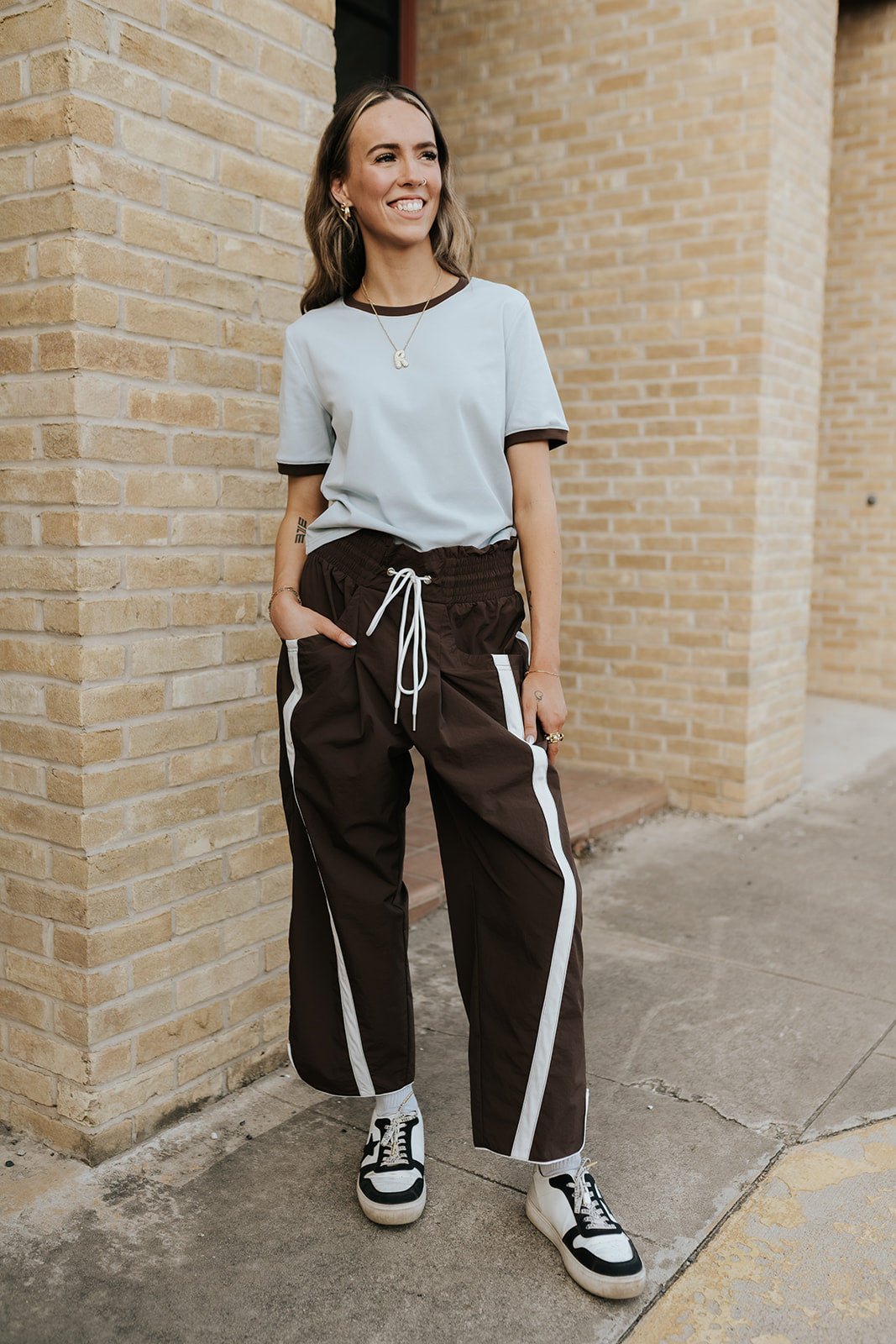 Dusty Blue Ringer T Shirt TBT14230 - Southern Soule Designs