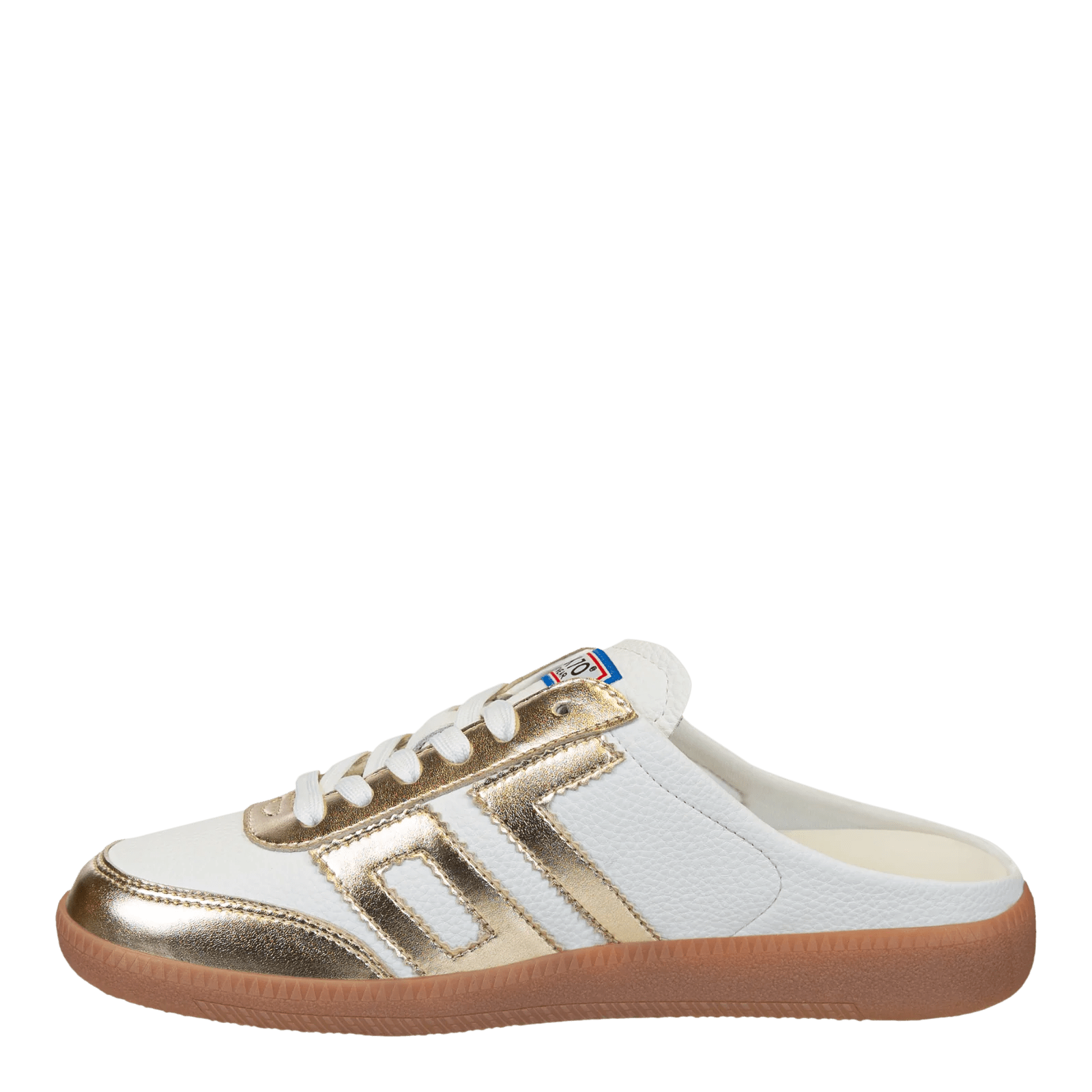 Easter in Metallic Gold Backless Sneaker - Southern Soule Designs