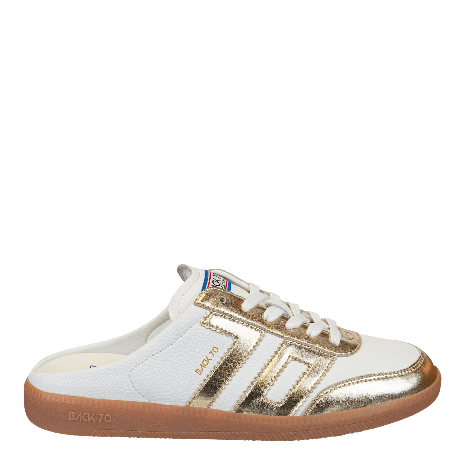 Easter in Metallic Gold Backless Sneaker - Southern Soule Designs