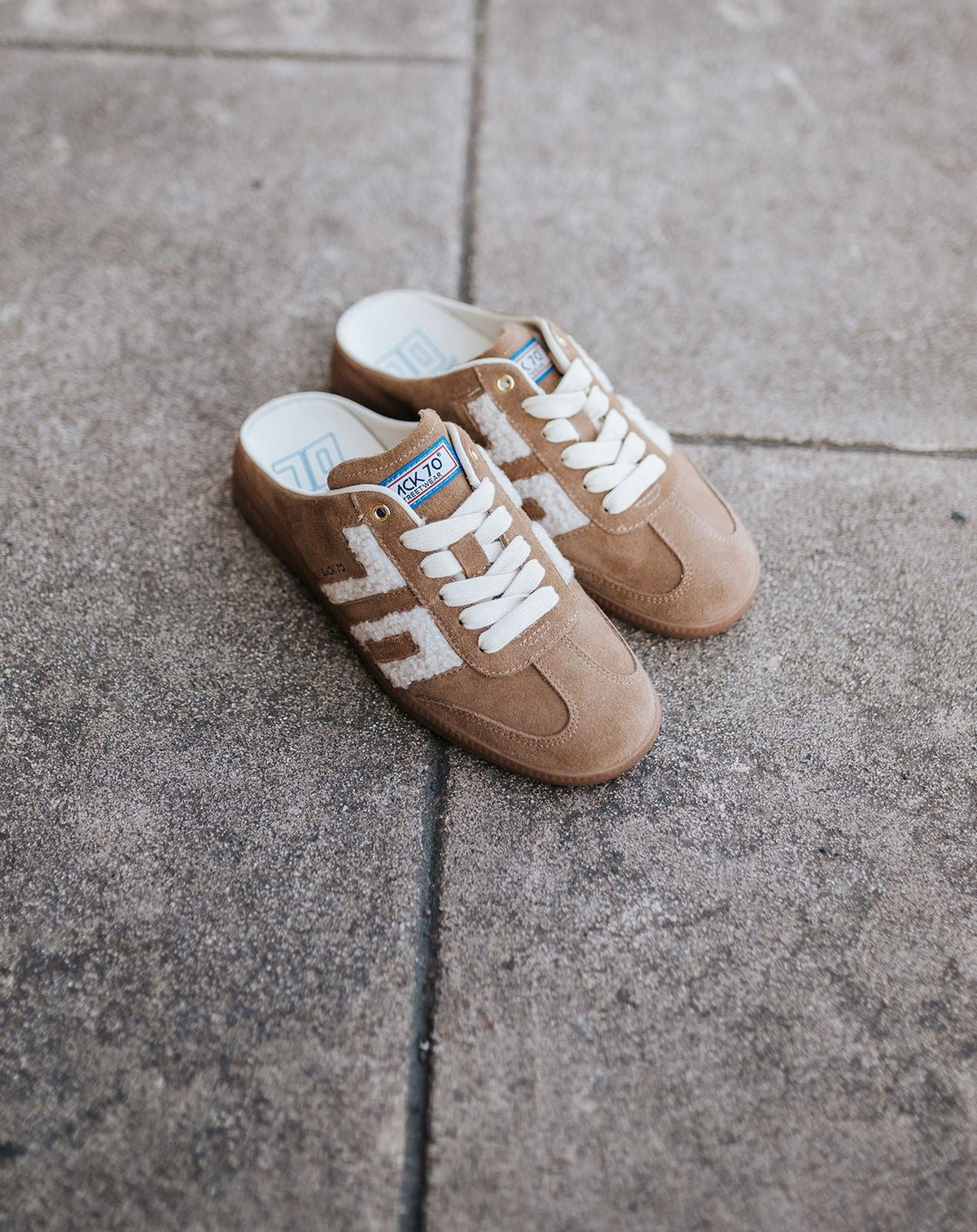 Easter in Tobacco Backless Sneakers - Southern Soule Designs