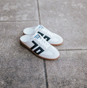 Easter in White Black Backless Sneaker - Southern Soule Designs