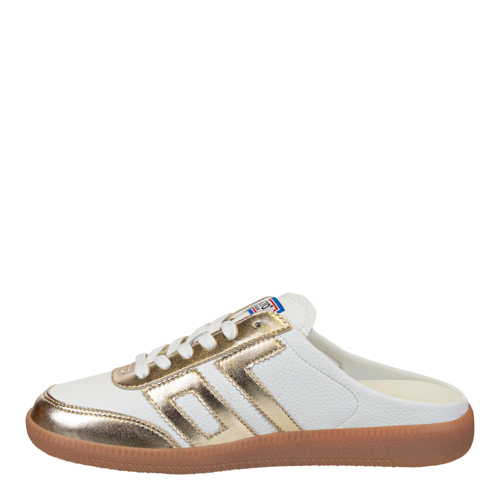 Easter in Metallic Gold Backless Sneaker