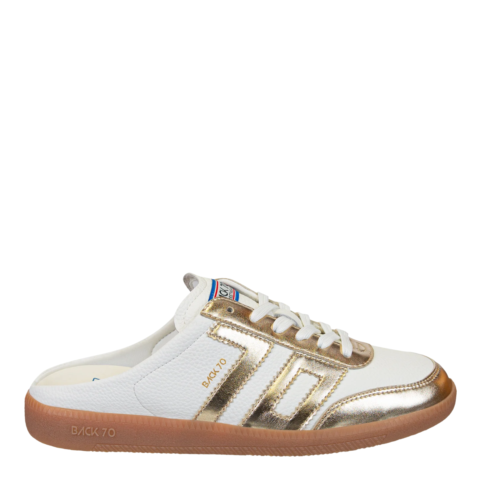 Easter in Metallic Gold Backless Sneaker
