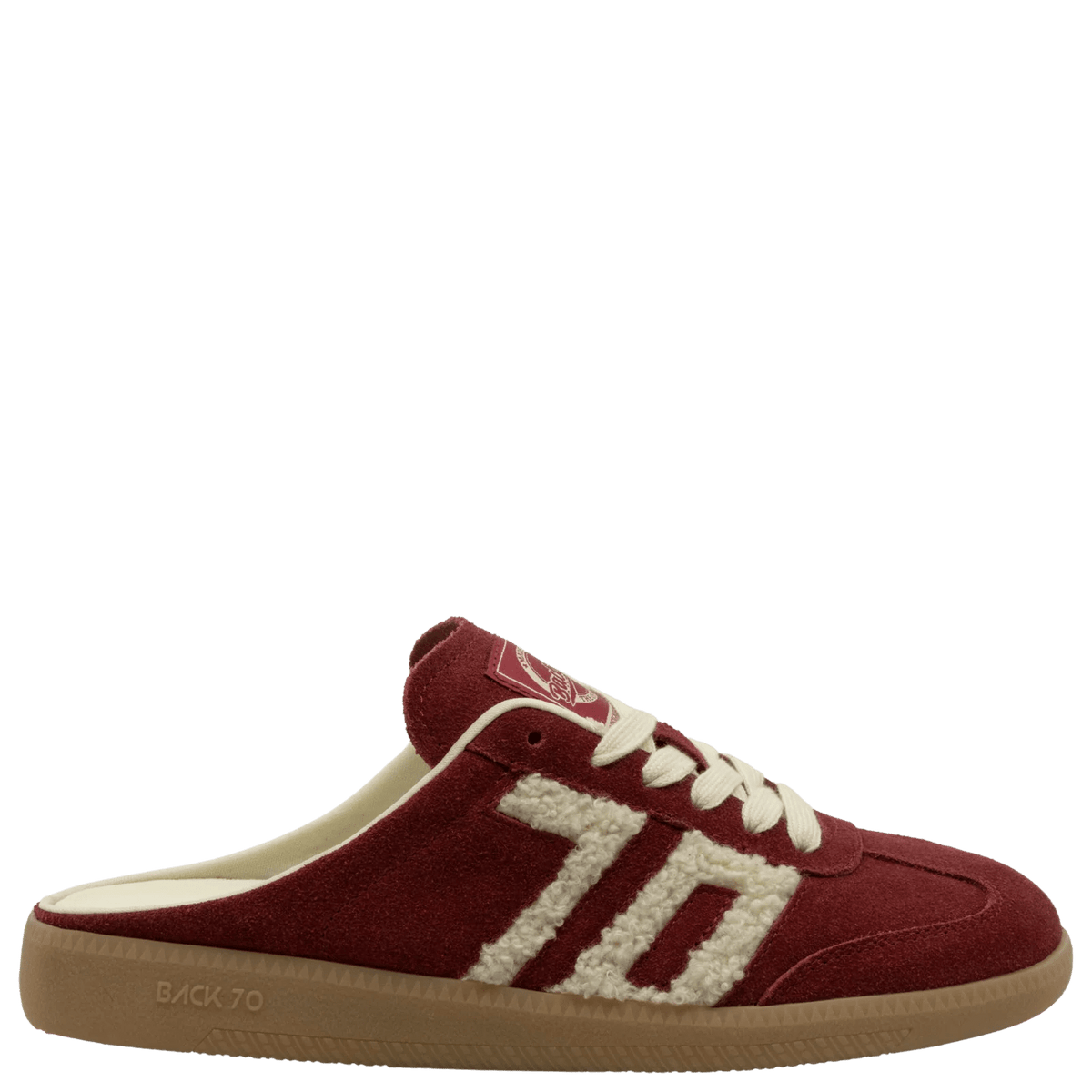 Easter W26 in Red Teddy Backless Sneakers - Southern Soule Designs