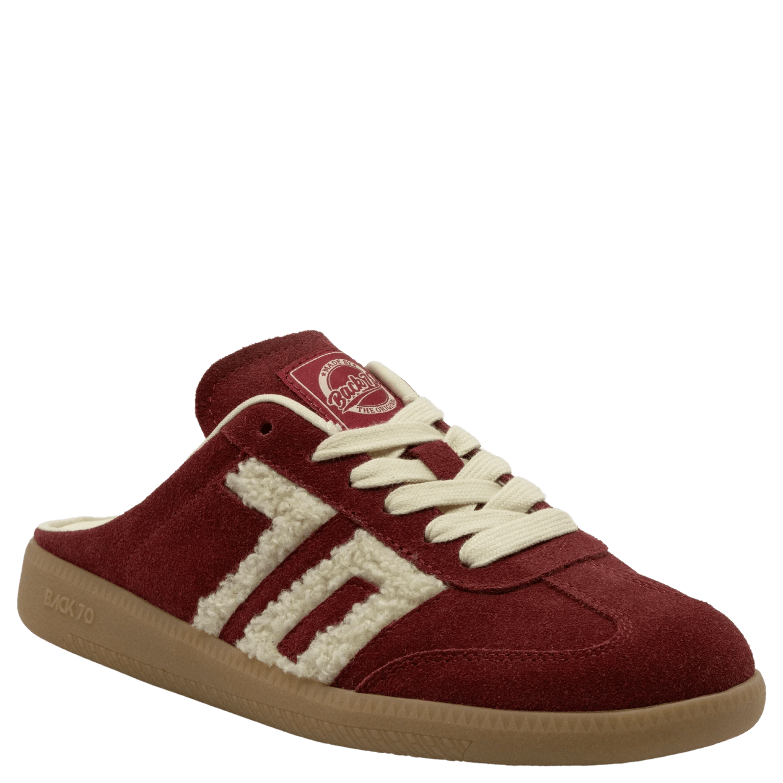 Easter W26 in Red Teddy Backless Sneakers - Southern Soule Designs