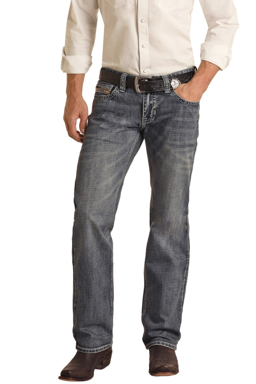 Rock & Roll BM1PD03107 Pistol Regular Straight Jean