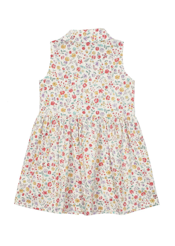 Girls Multi Super Bloom Floral Dress 7190MIMI