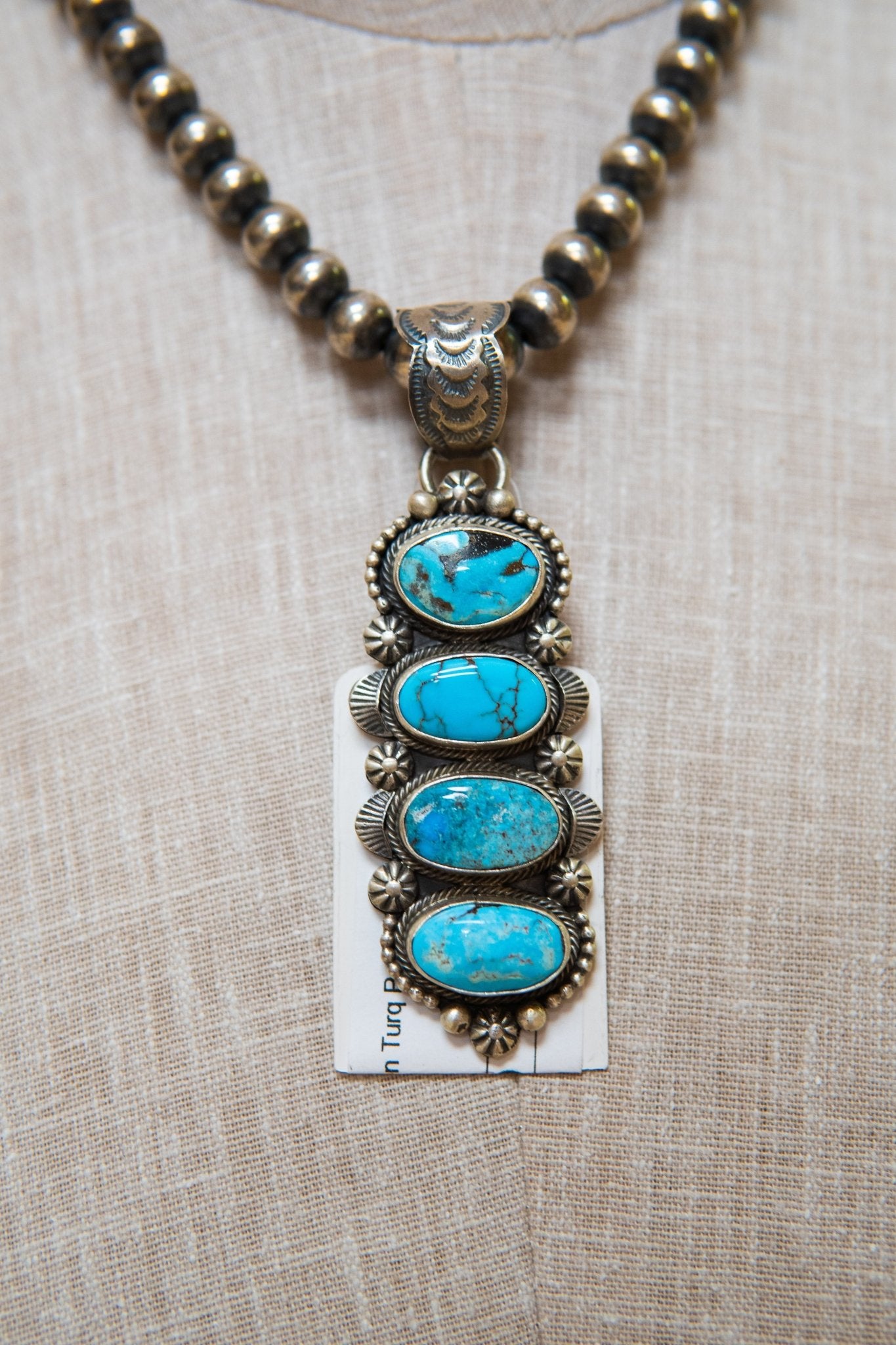 Eli Skeets Royston Turq Pendant - Southern Soule Designs