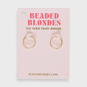 Ella Gold Endless Hoop - Southern Soule Designs