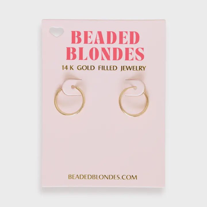 Ella Gold Endless Hoop - Southern Soule Designs