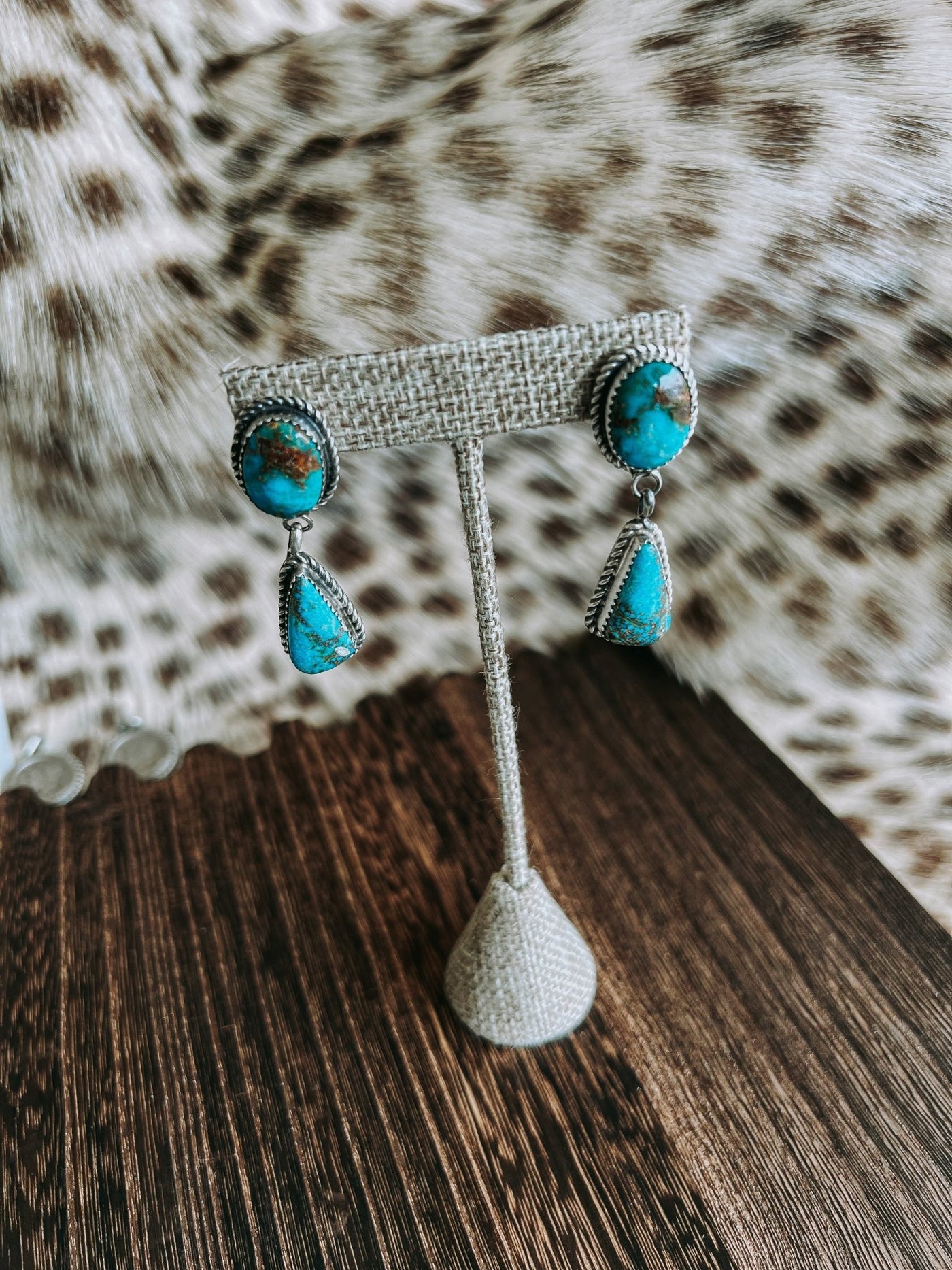 Elouise Kee Navajo Turq earrings - Southern Soule Designs